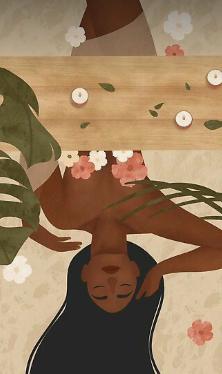 Slow beauty spa ritual — self-care moment