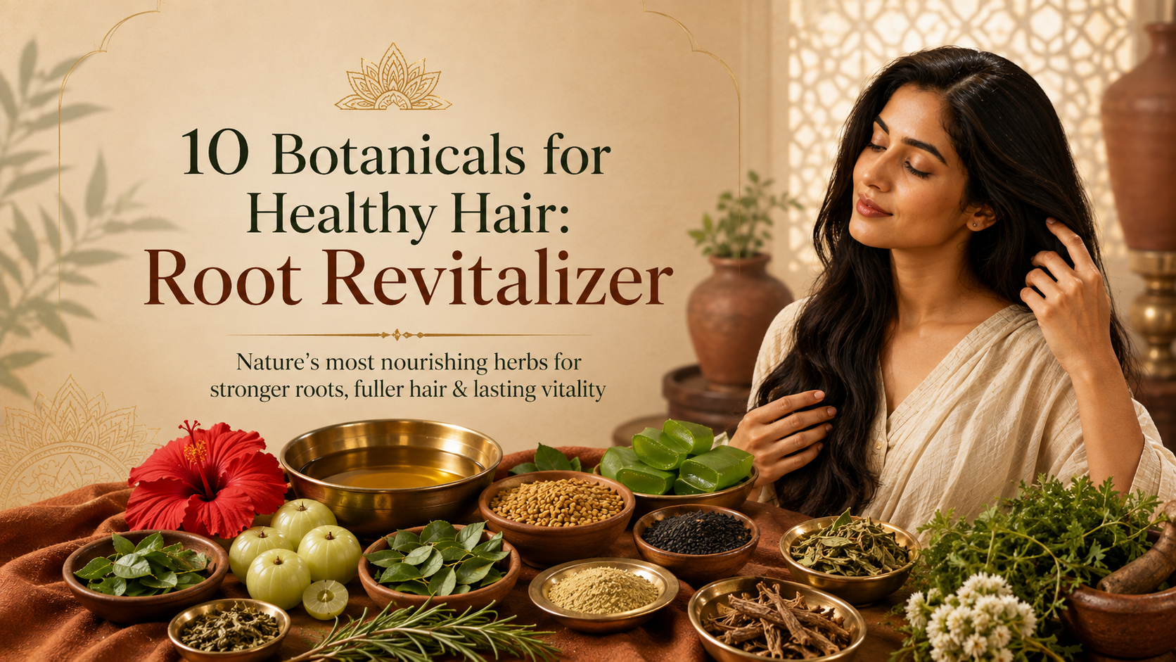 10 Botanicals for Healthy Hair