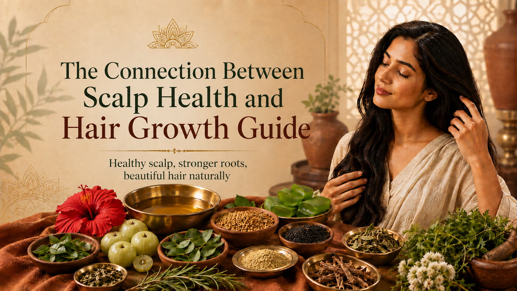 The Connection Between Scalp Health and Hair Growth Guide